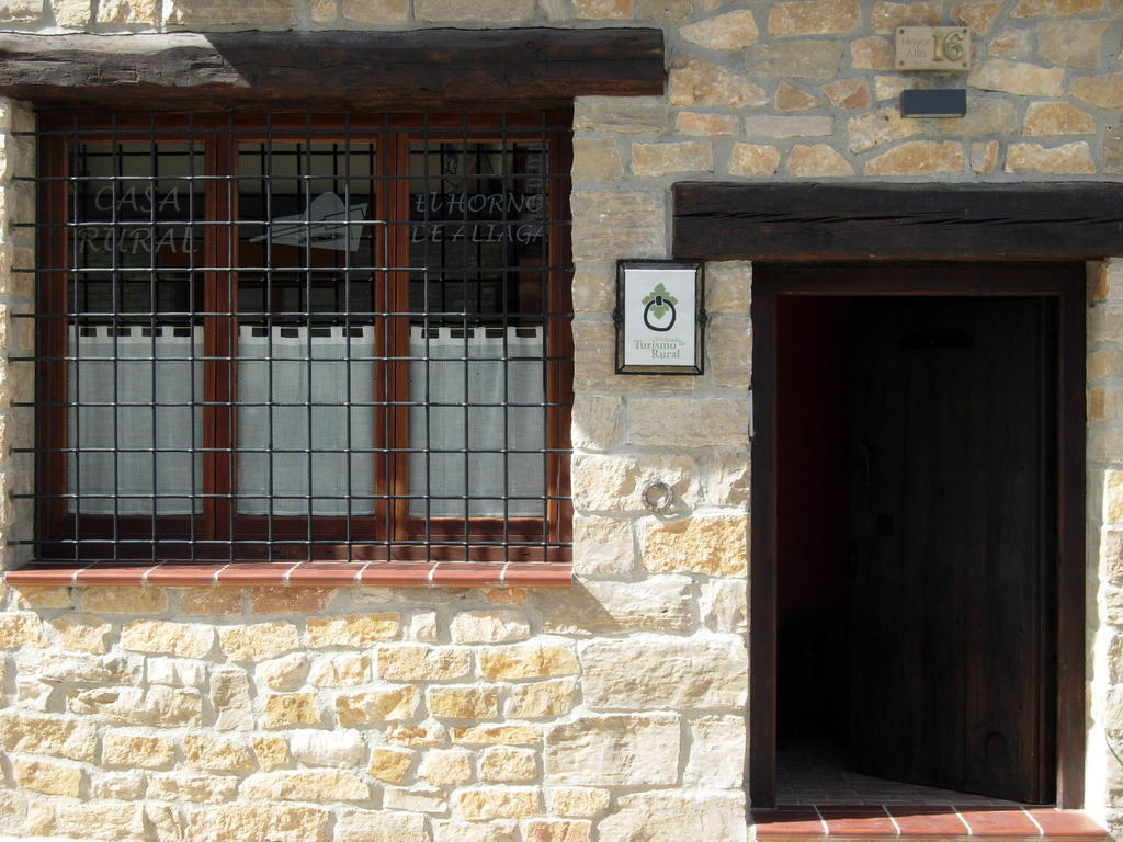 Hotel Rural El Horno De Aliaga Buitenkant foto